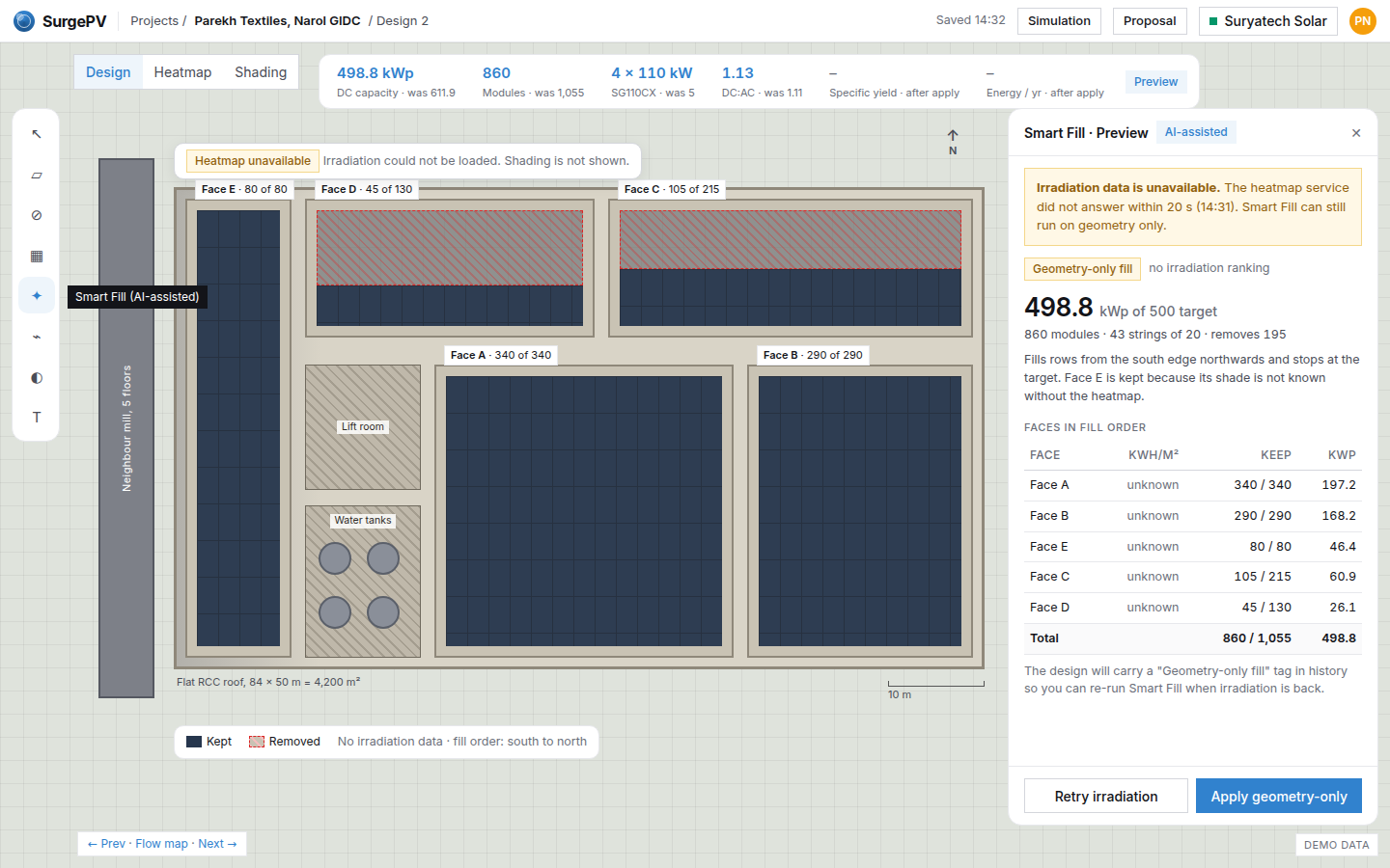 Error: heatmap API unavailable, geometry-only fallback